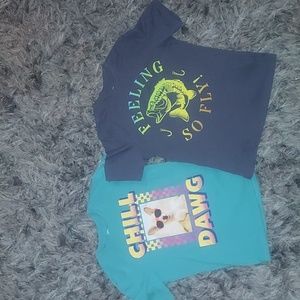 2- Wonder Nation Boys T-shirts-Size L 10/12